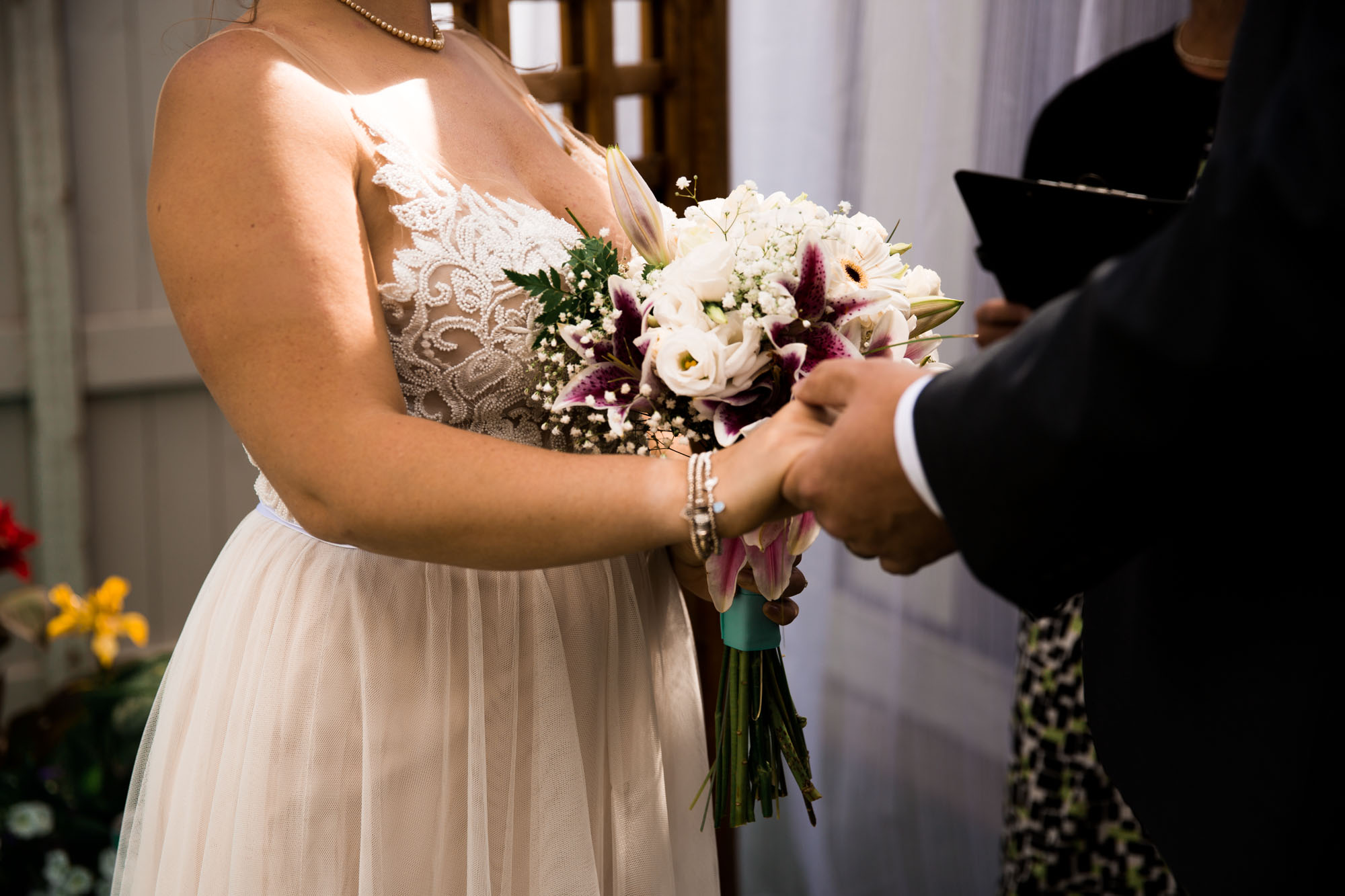 Calgary wedding photographer - wedding photography for an intimate backyard wedding