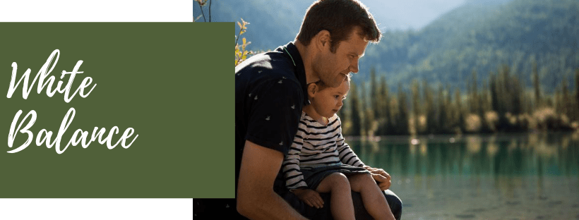 What is the white balance, the different colour of light