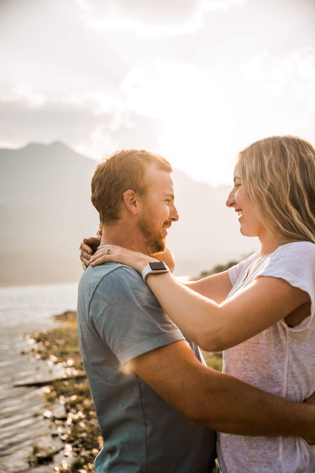 Calgary and Kananaskis Country mountains family photographer, a family photo surrounded by mountains
