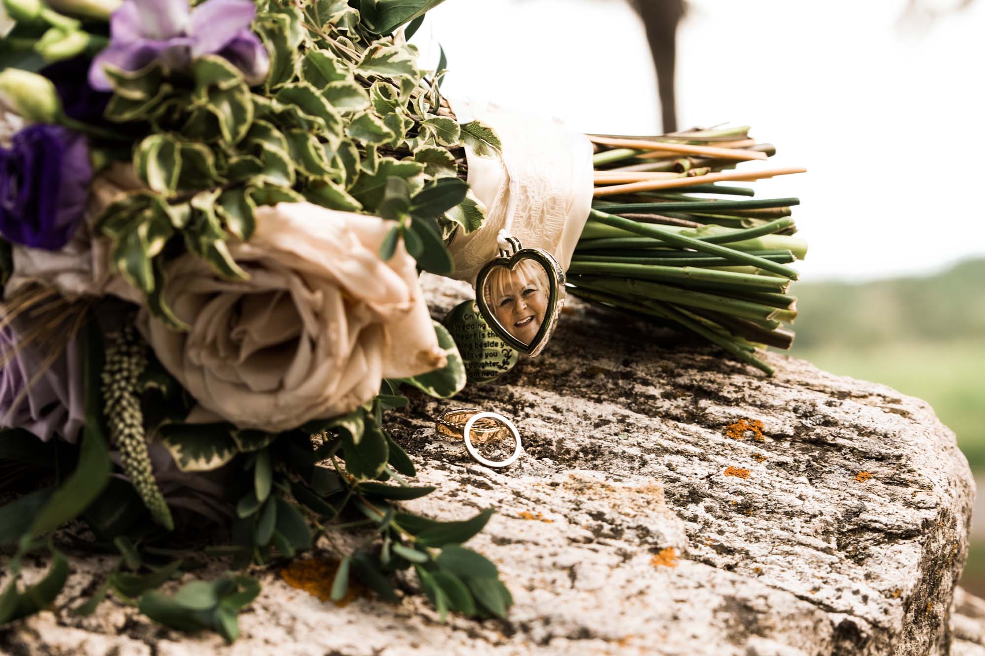 Calgary wedding photographer, portrait of the bride and groom at Fish Creek Park