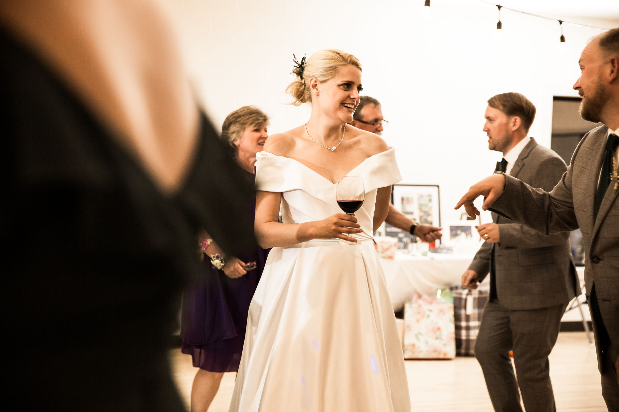 Calgary wedding photographer, the reception
