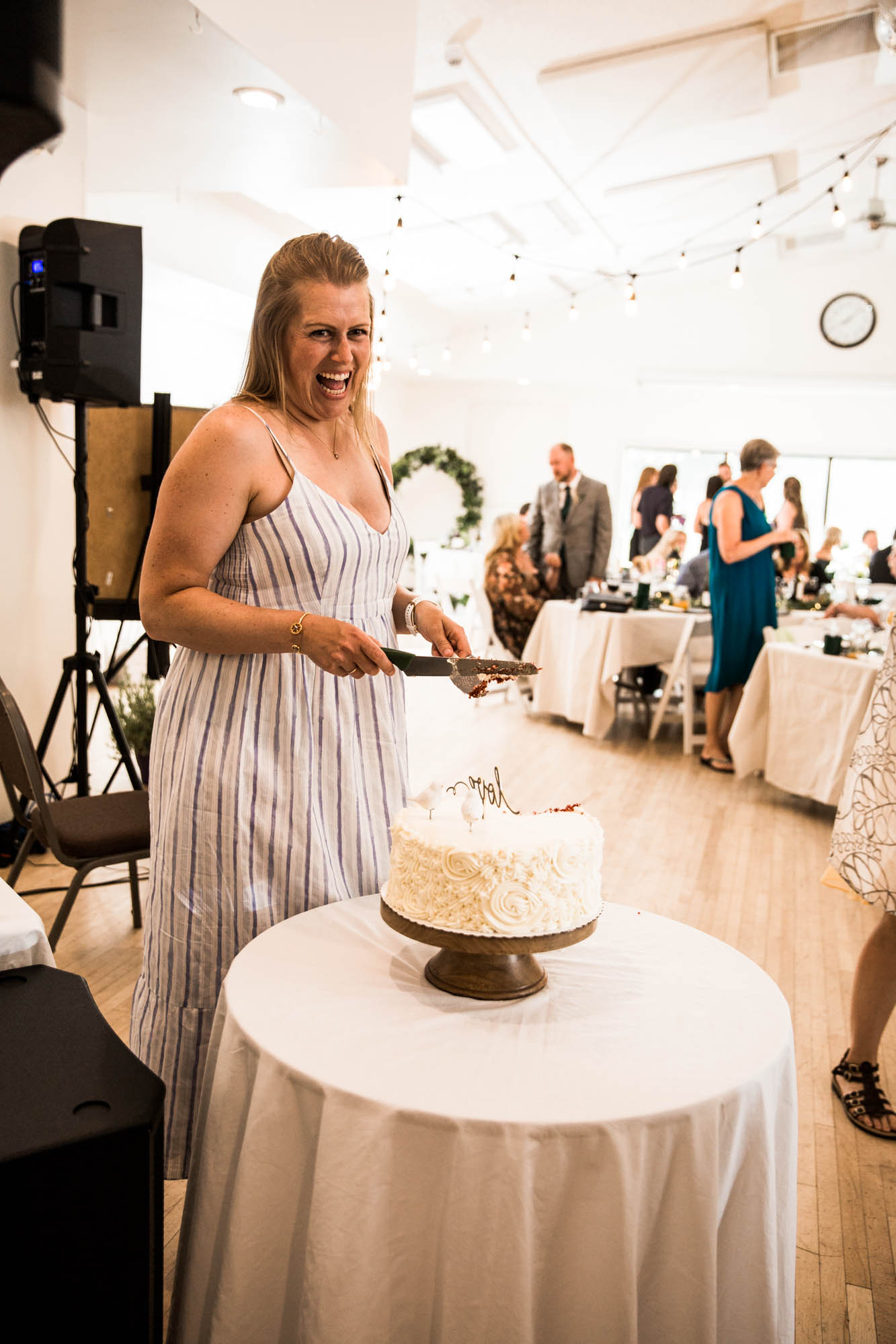 Calgary wedding photographer, the reception