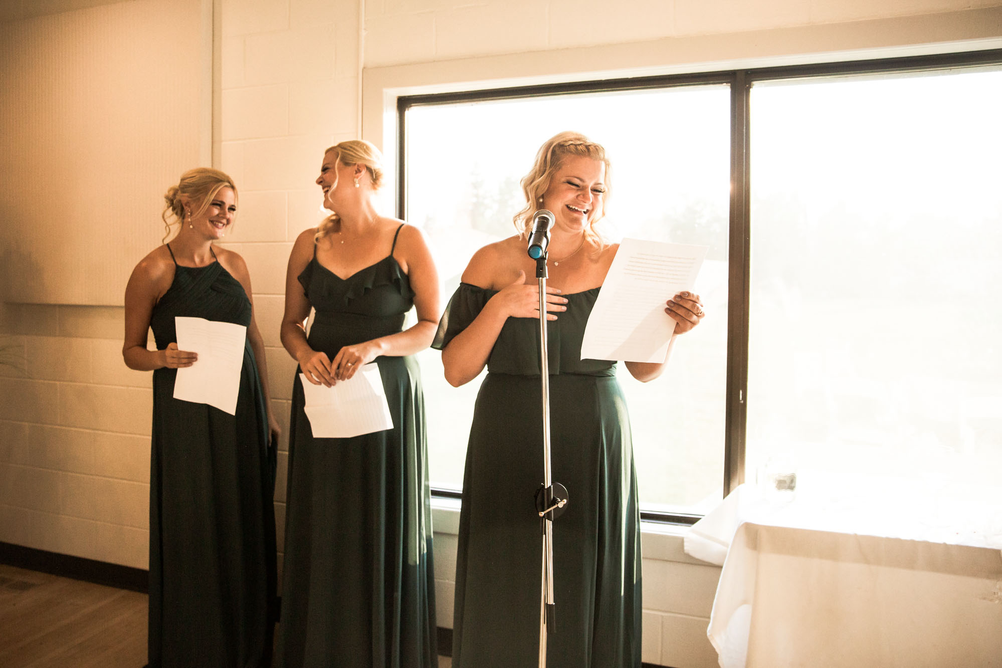 Calgary wedding photographer, the reception