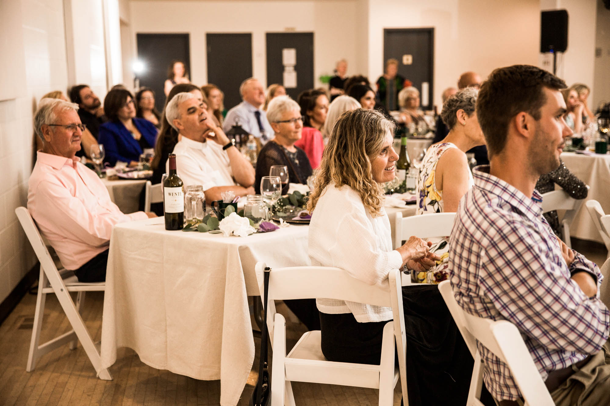 Calgary wedding photographer, the reception