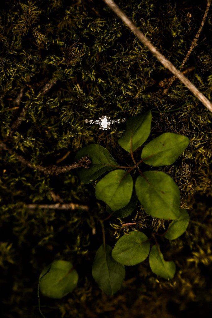 Calgary wedding and engagement photographer, couple in the mountains for adventure engement photos in Kananaskis Country