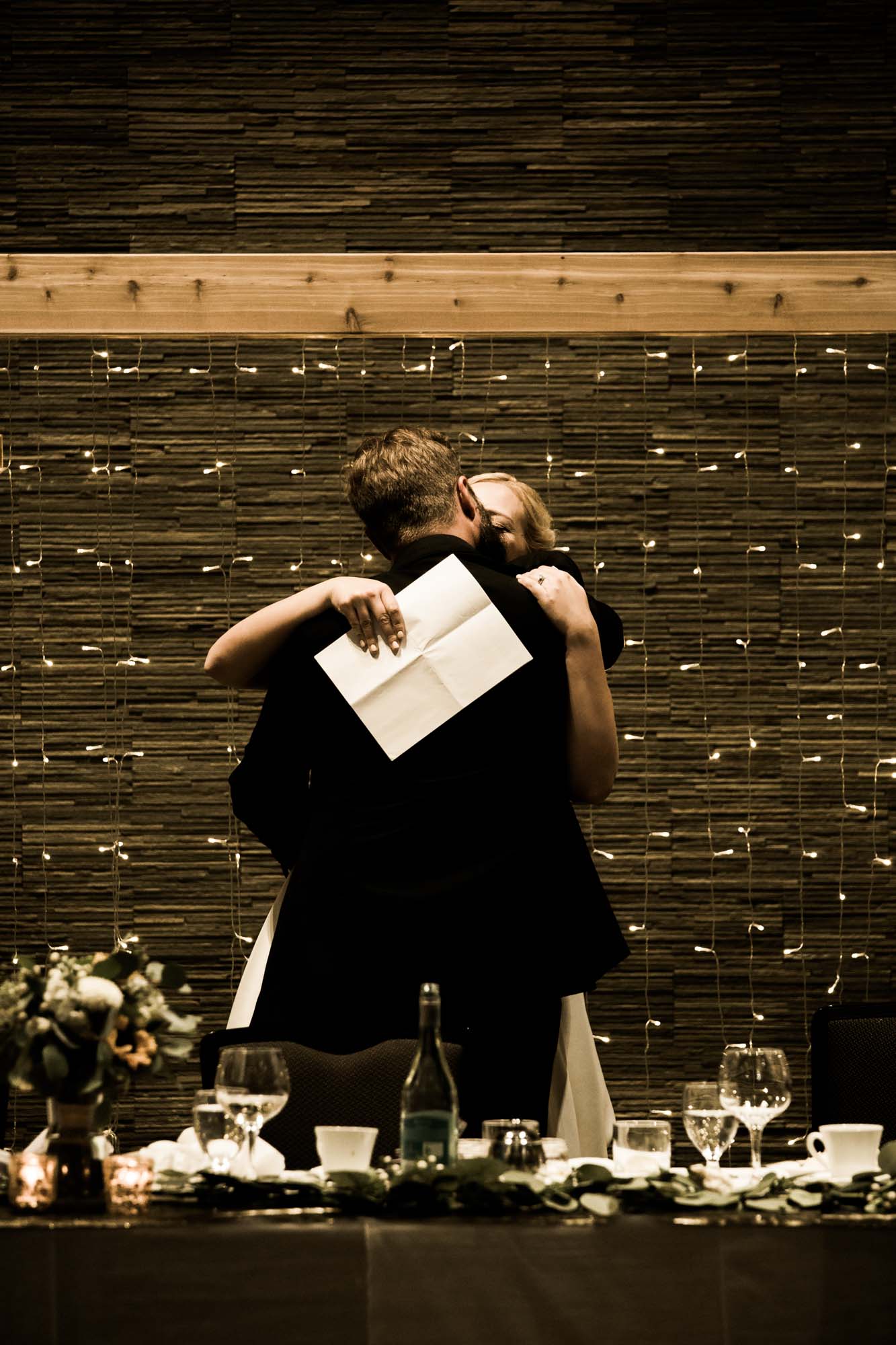 Calgary wedding photographer, bride and groom on their wedding day at the Calgary Zoo Safari Lodge
