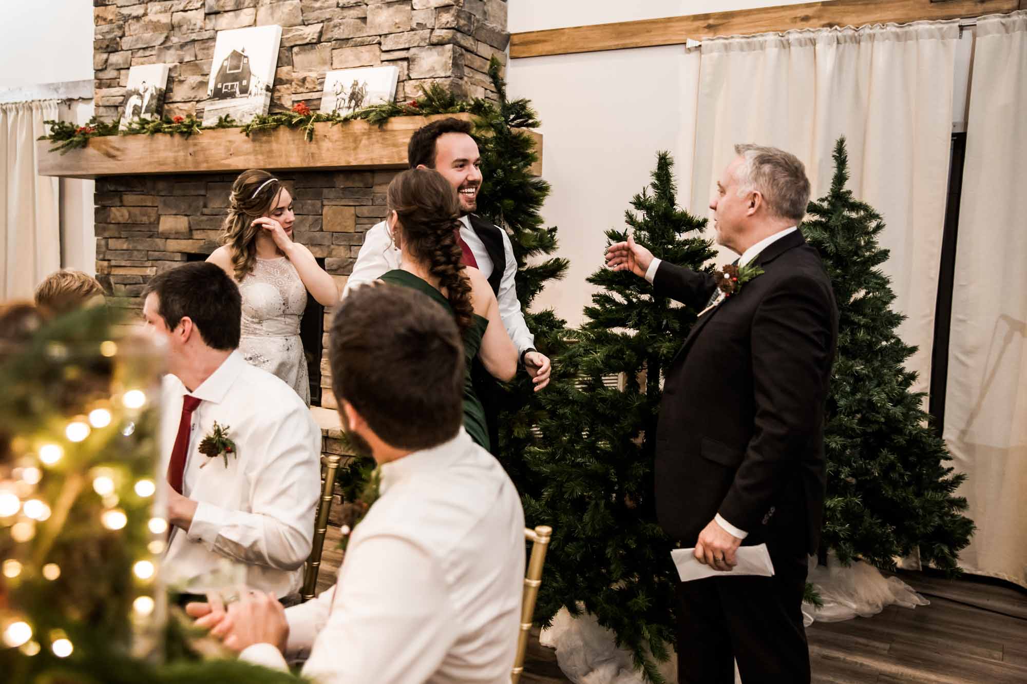Alberta wedding photographer, wedding at the MVE The Heritage Centre in Cremona, bride and groom during their winter barn wedding