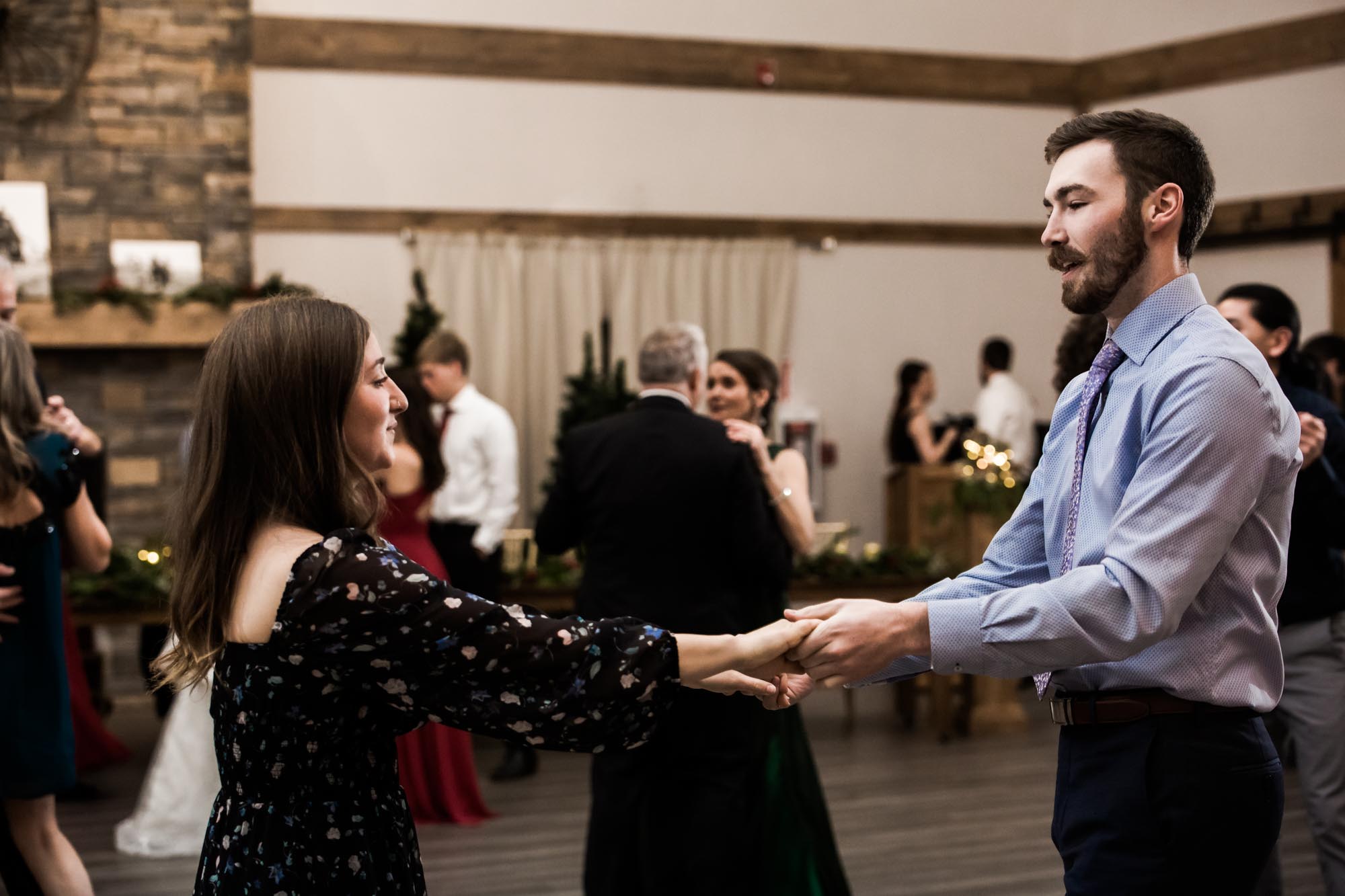 Alberta wedding photographer, wedding at the MVE The Heritage Centre in Cremona, bride and groom during their winter barn wedding