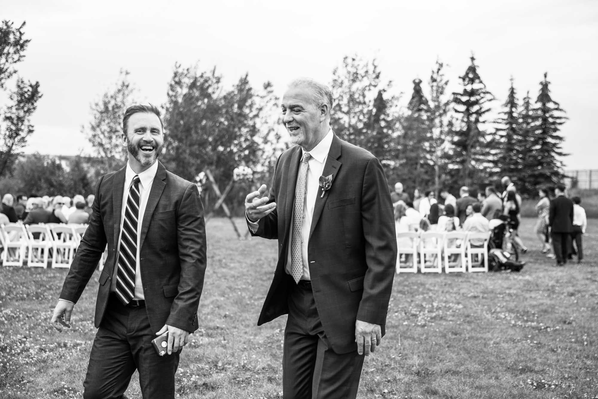 Calgary and Kananaskis Country wedding photographer, wedding ceremony and reception at Crestmont community hall in Calgary