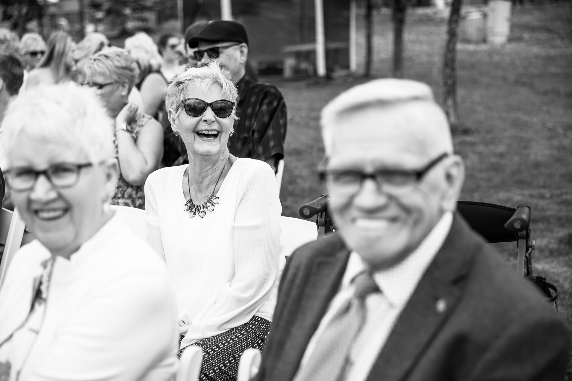 Calgary and Kananaskis Country wedding photographer, wedding ceremony and reception at Crestmont community hall in Calgary