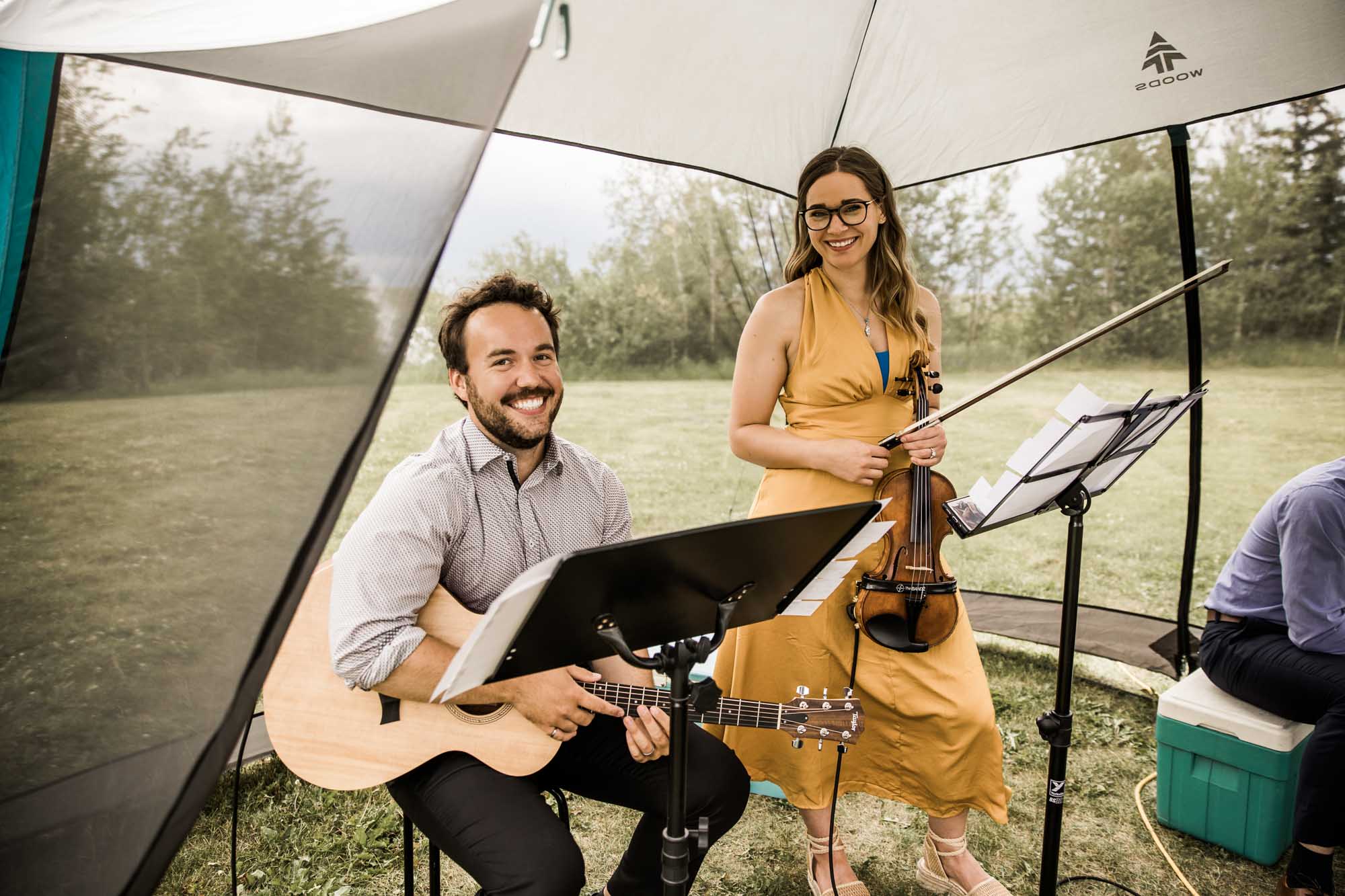 Calgary and Kananaskis Country wedding photographer, wedding ceremony and reception at Crestmont community hall in Calgary
