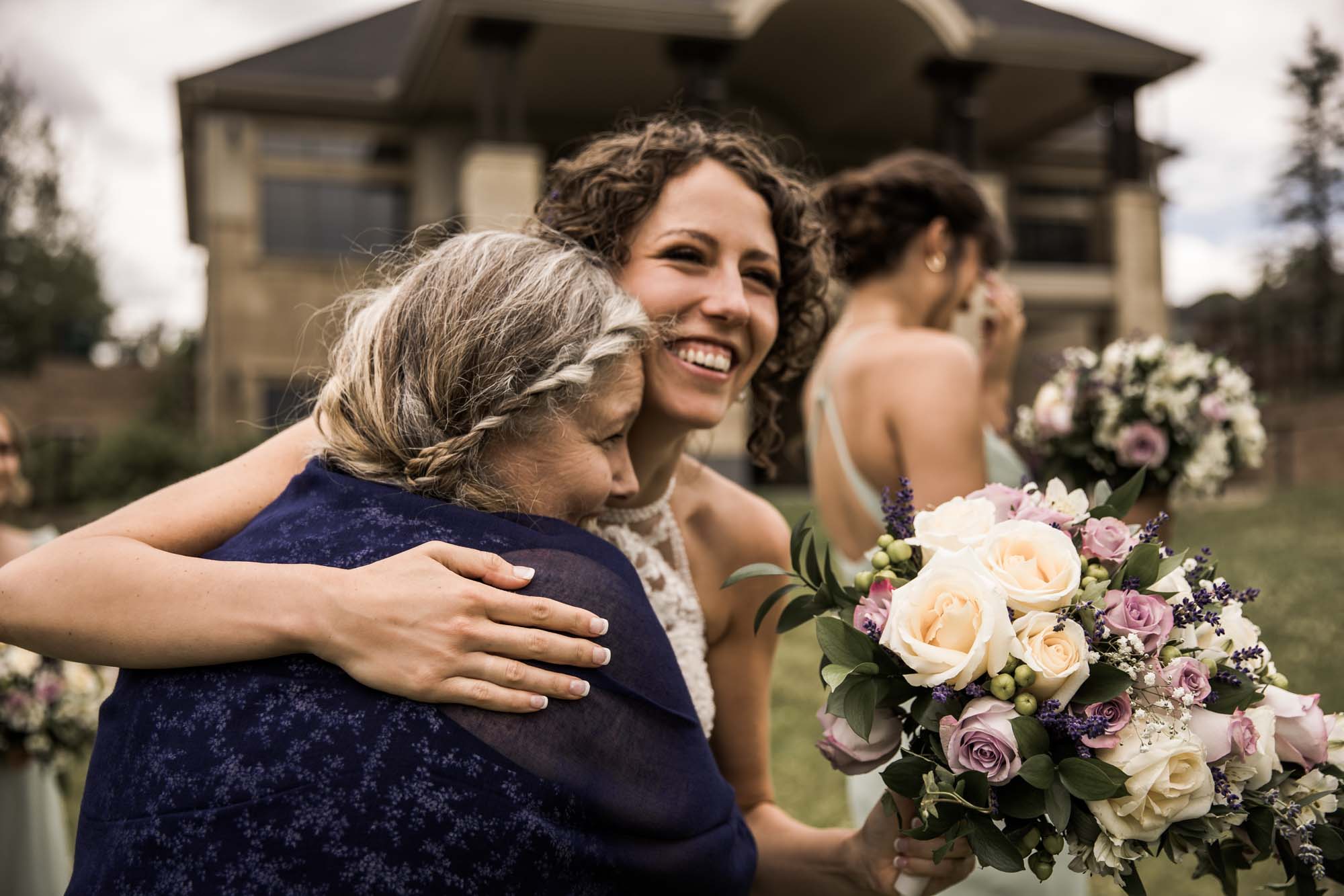 Calgary and Kananaskis Country wedding photographer, wedding ceremony and reception at Crestmont community hall in Calgary