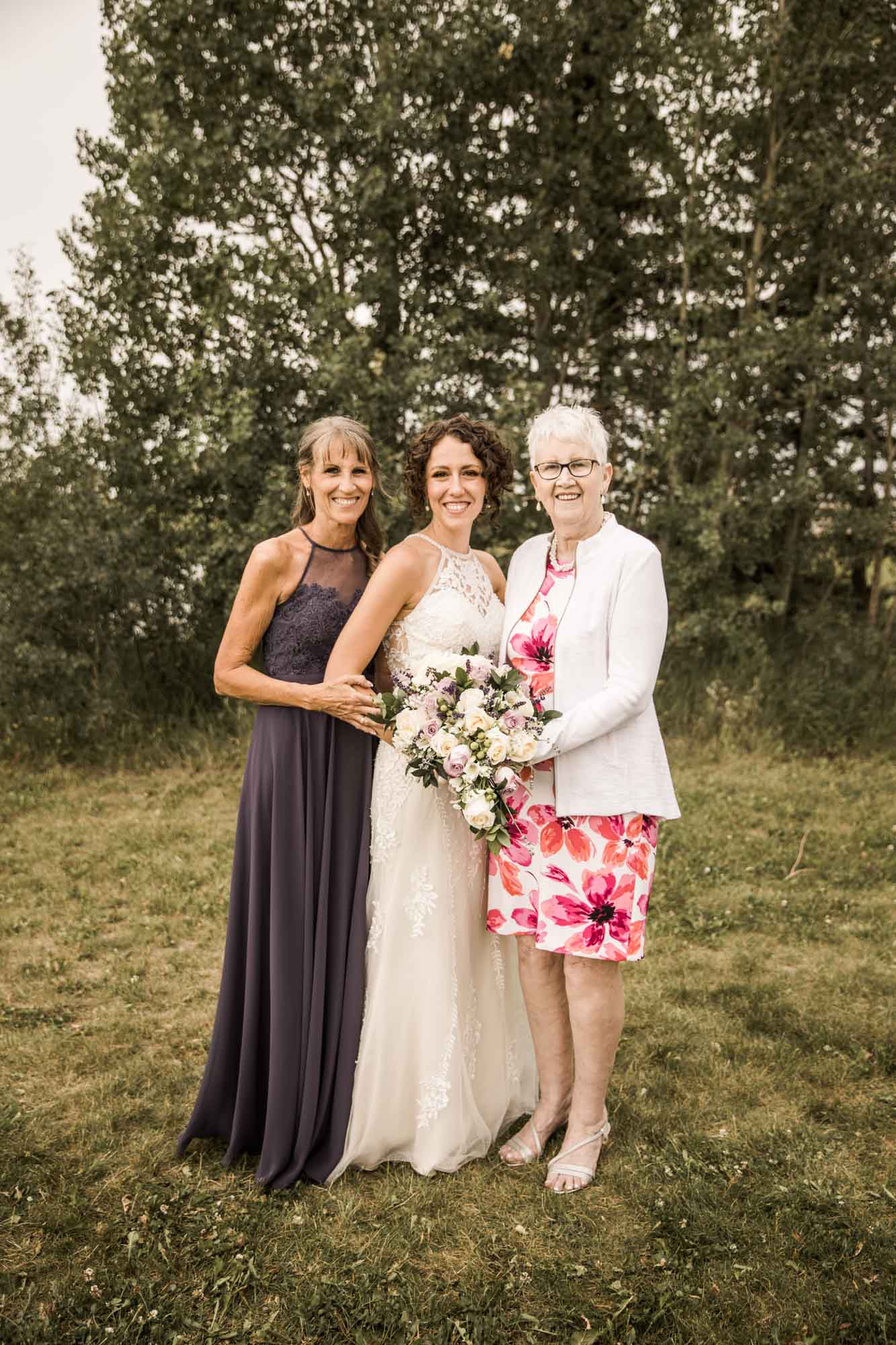 Calgary and Kananaskis Country wedding photographer, wedding ceremony and reception at Crestmont community hall in Calgary