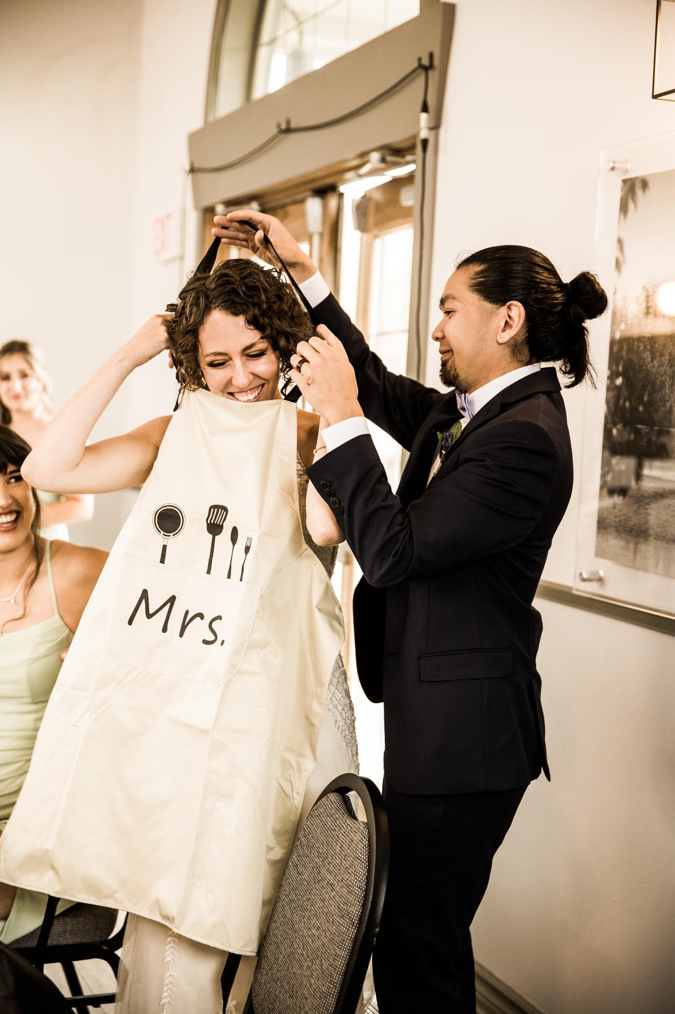 Calgary and Kananaskis Country wedding photographer, wedding ceremony and reception at Crestmont community hall in Calgary