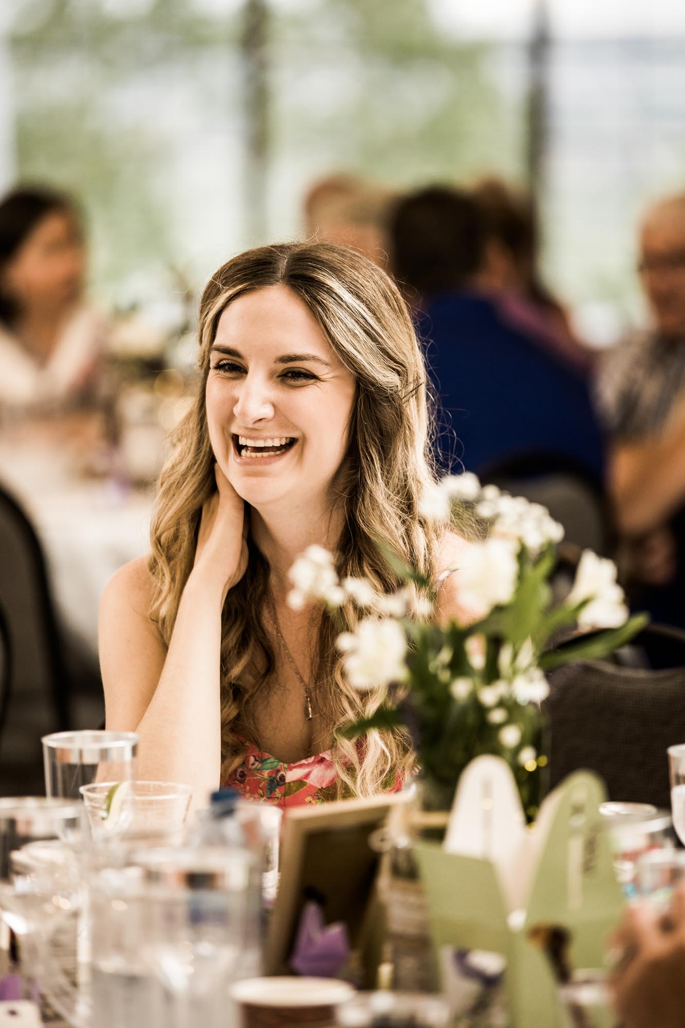 Calgary and Kananaskis Country wedding photographer, wedding ceremony and reception at Crestmont community hall in Calgary