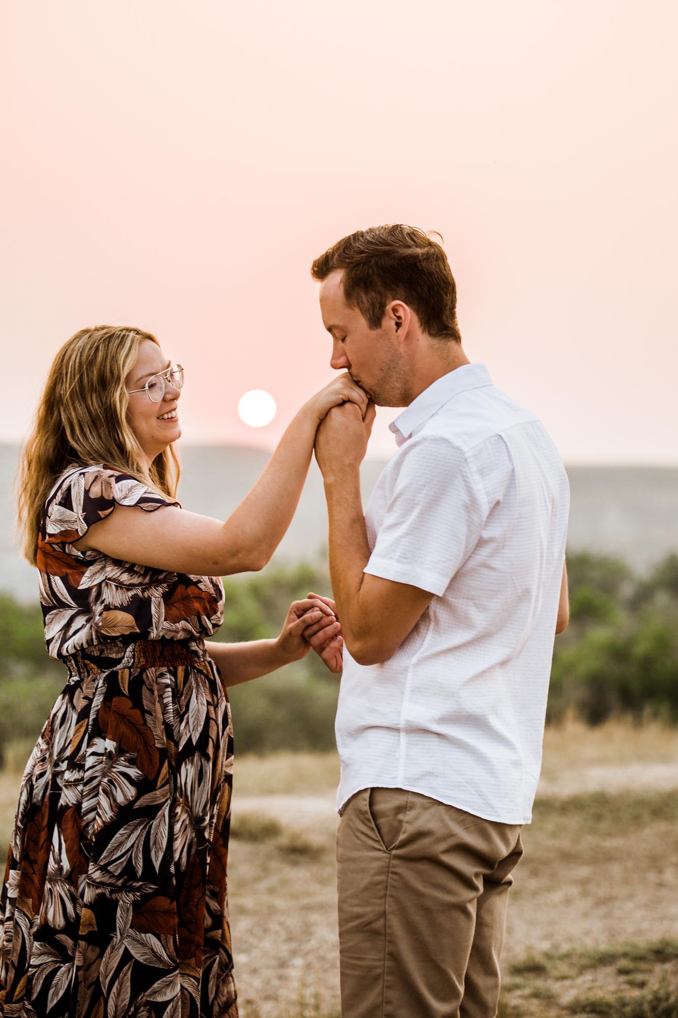 Posing prompts for couples, engagement, wedding photography, couple being posed by photographer during engagement or wedding photos