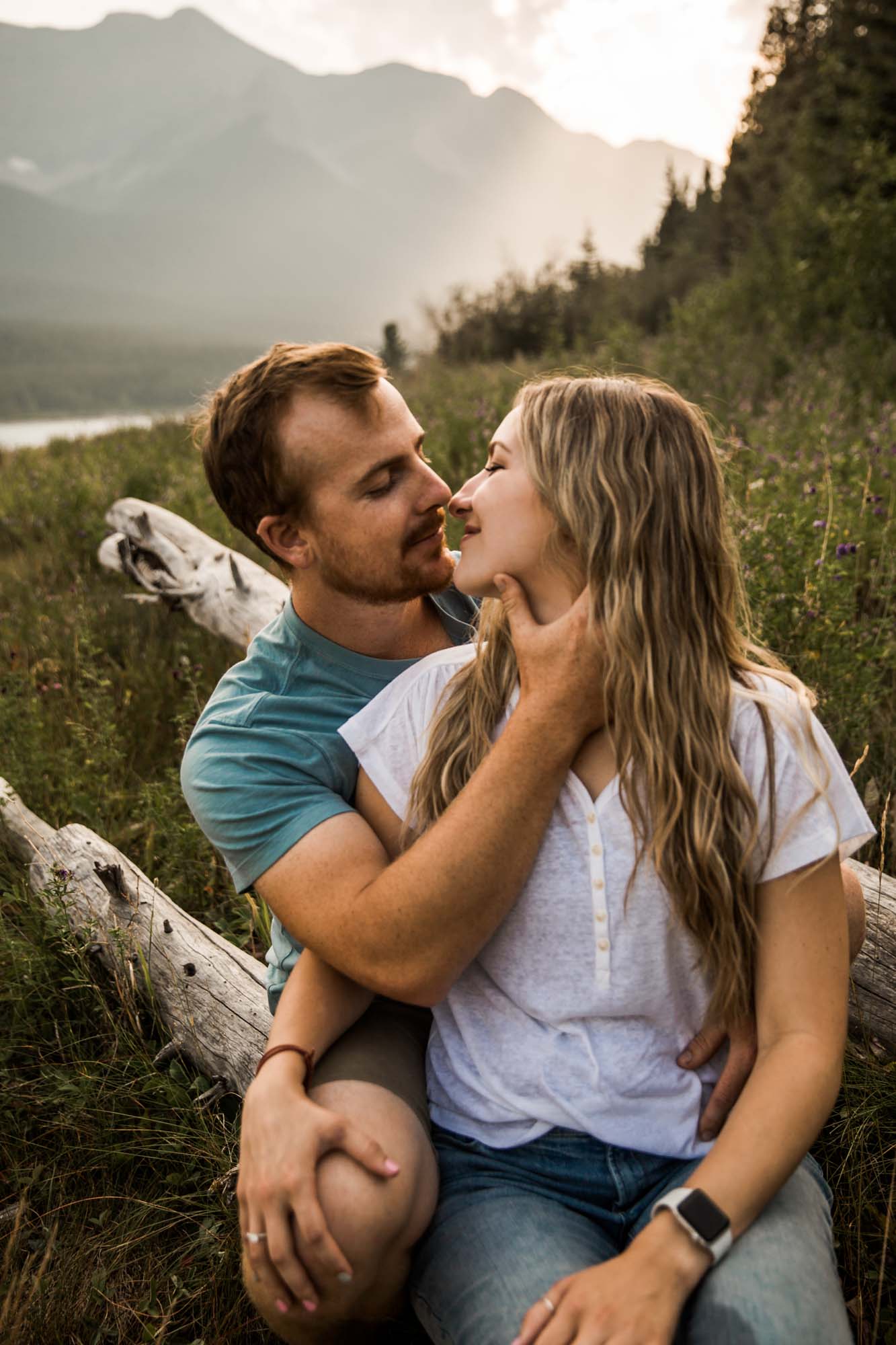 Posing prompts for couples, engagement, wedding photography, couple being posed by photographer during engagement or wedding photos