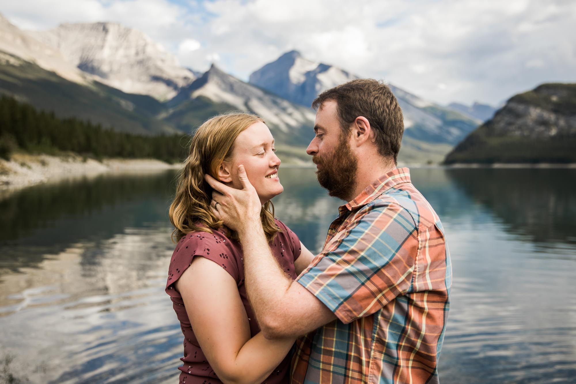 Posing prompts for couples, engagement, wedding photography, couple being posed by photographer during engagement or wedding photos