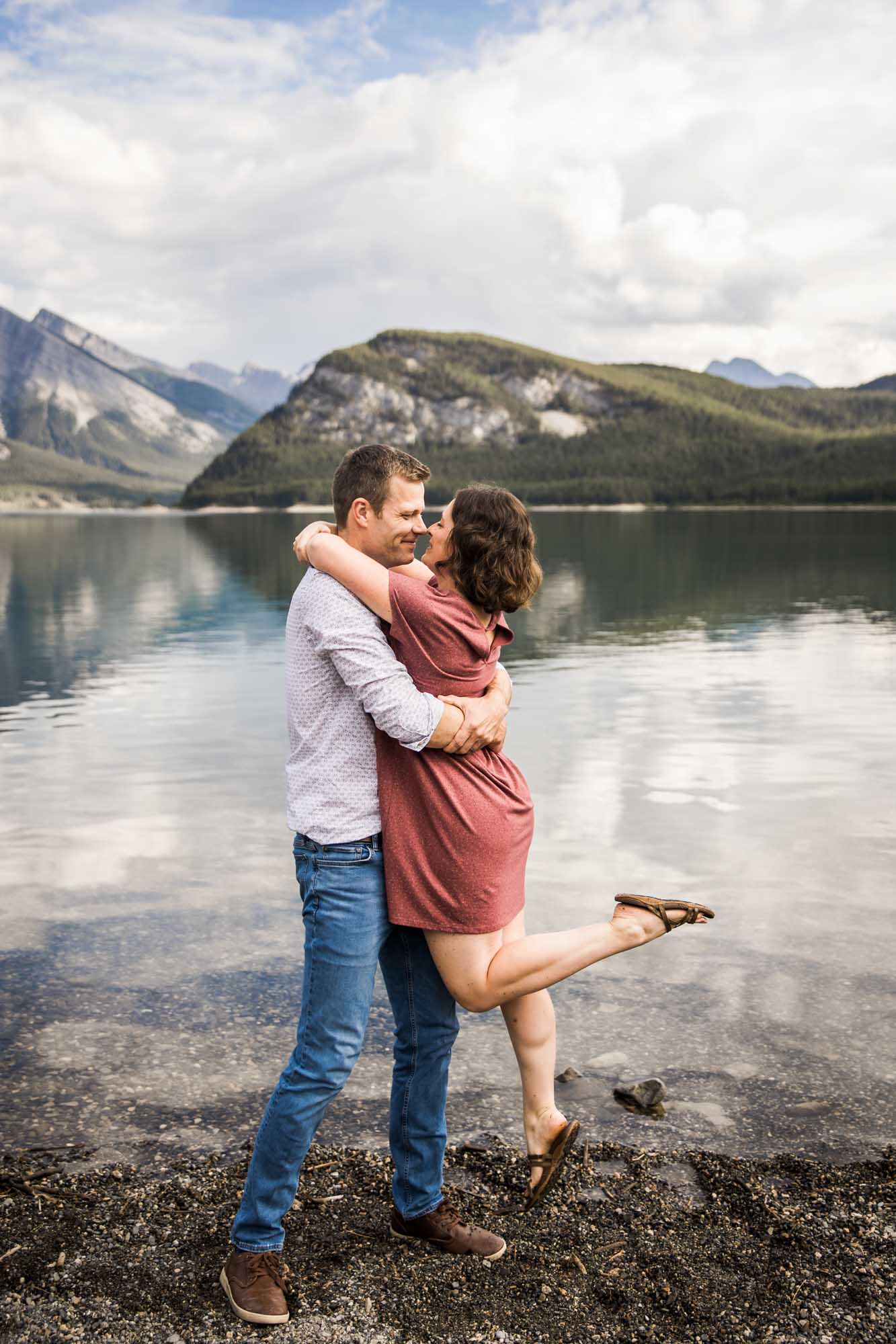 Posing prompts for couples, engagement, wedding photography, couple being posed by photographer during engagement or wedding photos