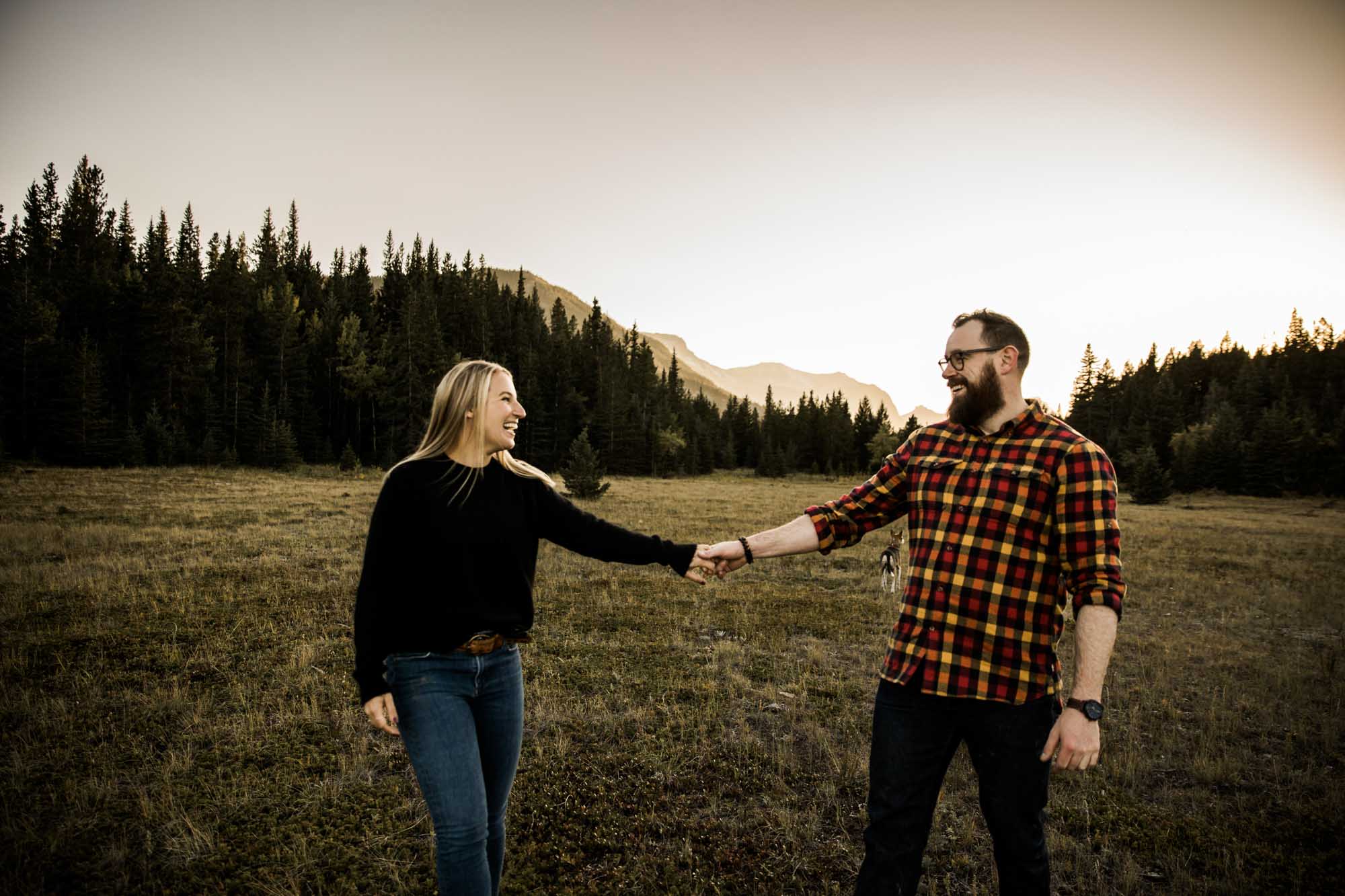 Posing prompts for couples, engagement, wedding photography, couple being posed by photographer during engagement or wedding photos