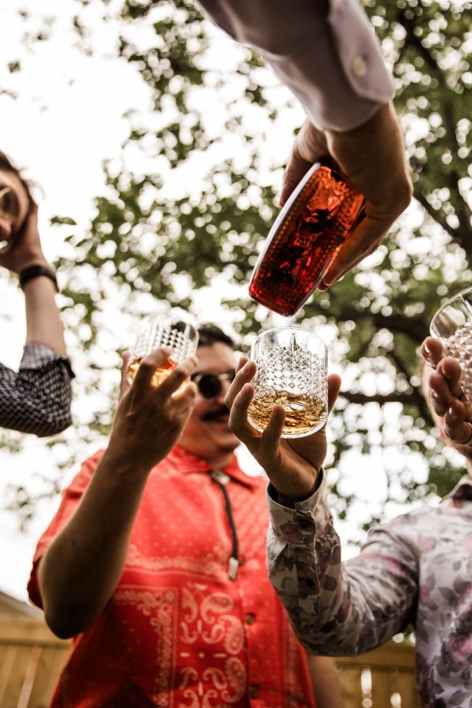 Calgary wedding photographer, candid photos of a micro intimate wedding at Two House Brewery small casual restaurant downtown Calgary