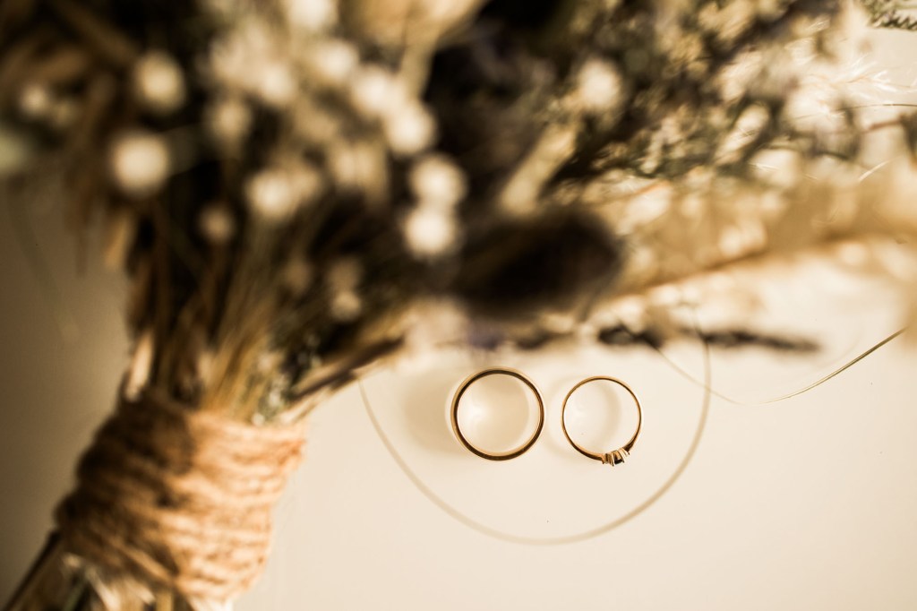 Calgary wedding photographer, candid photos of a micro intimate wedding at Two House Brewery small casual restaurant downtown Calgary