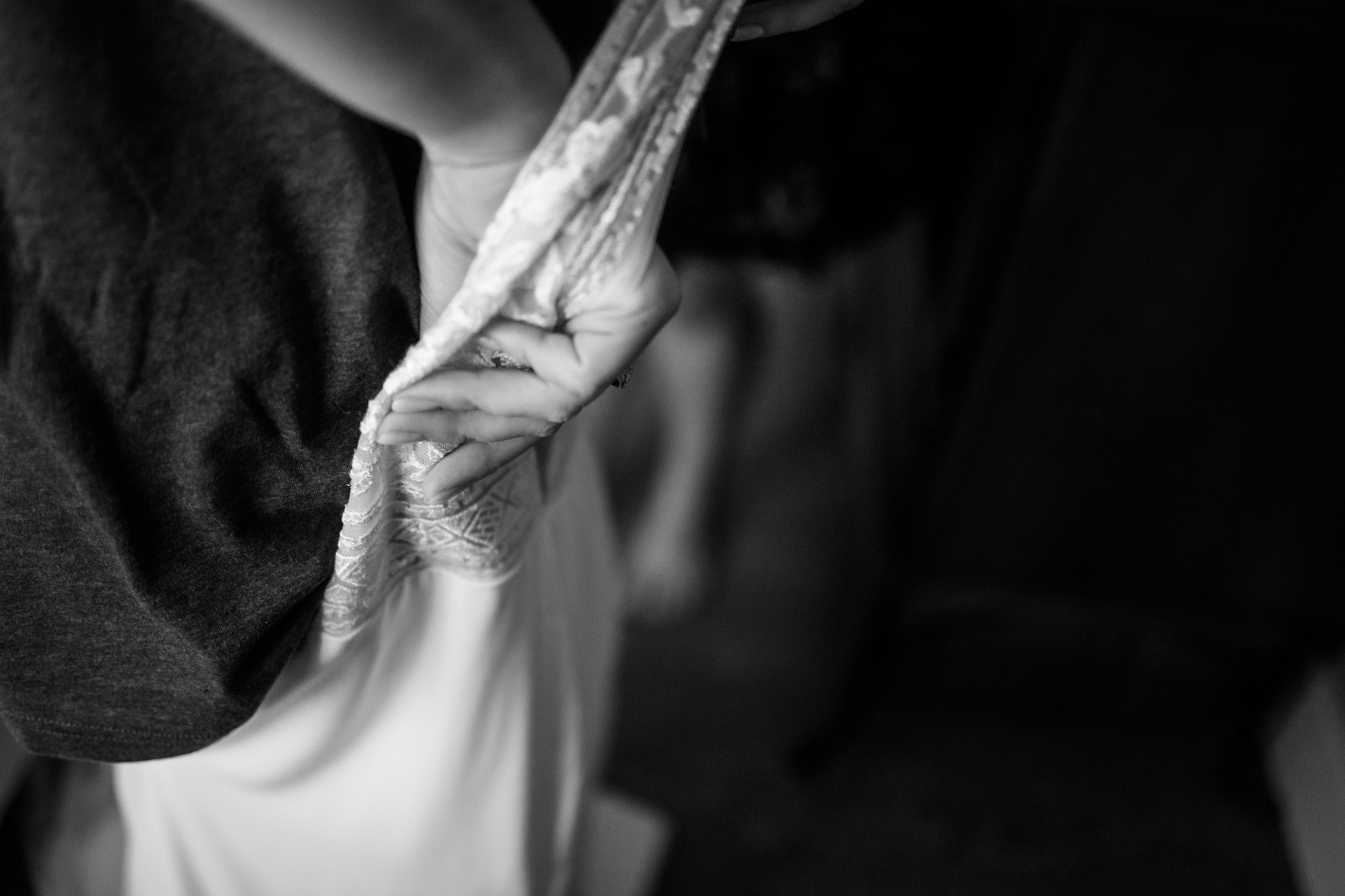 Calgary wedding photographer, candid photos of a micro intimate wedding at Two House Brewery small casual restaurant downtown Calgary