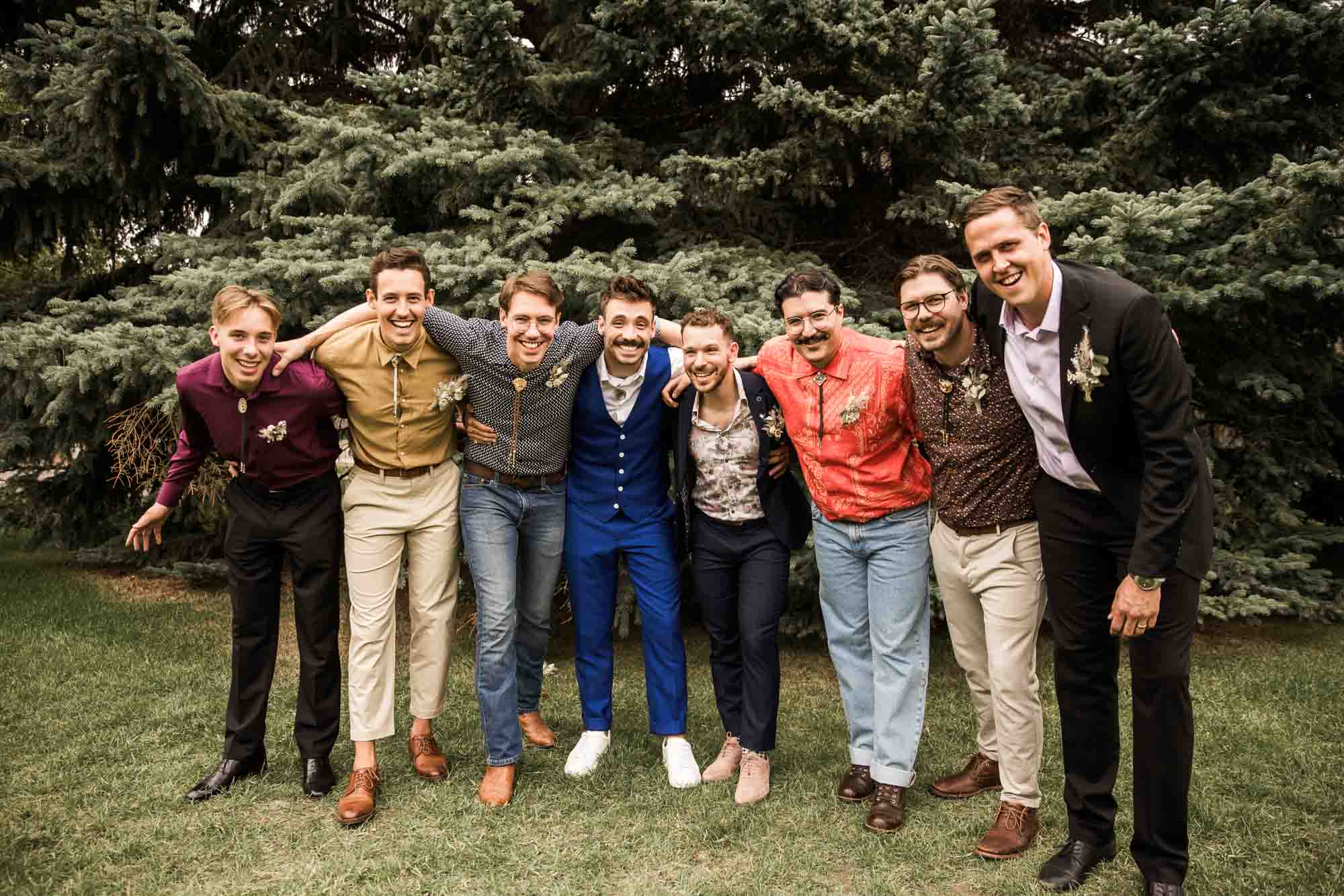 Calgary wedding photographer, candid photos of a micro intimate wedding at Two House Brewery small casual restaurant downtown Calgary