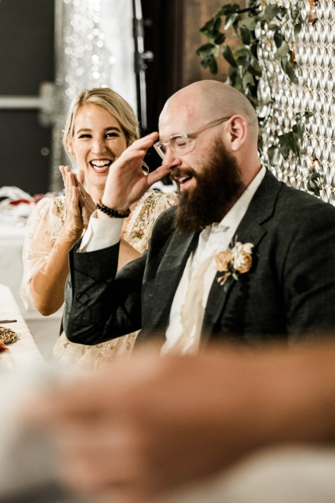 Wild Rose Brewery Calgary Wedding Photographer, couple on their wedding day at Bowmont Park, the Botanical Gardens of Silver Springs and Wild Rose Brewery