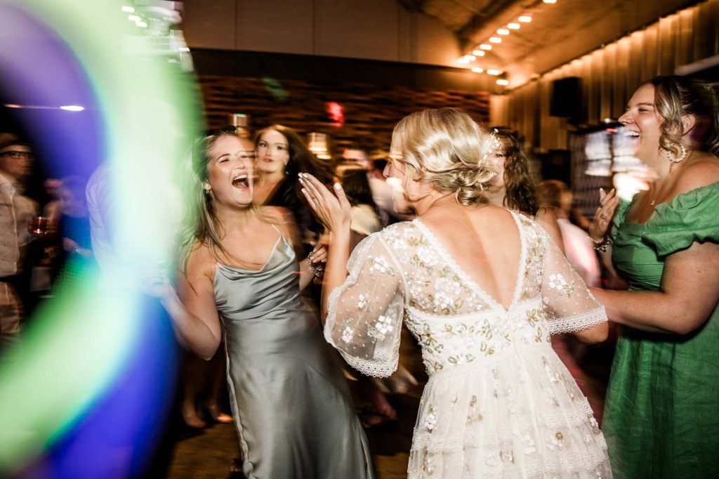 Wild Rose Brewery Calgary Wedding Photographer, couple on their wedding day at Bowmont Park, the Botanical Gardens of Silver Springs and Wild Rose Brewery