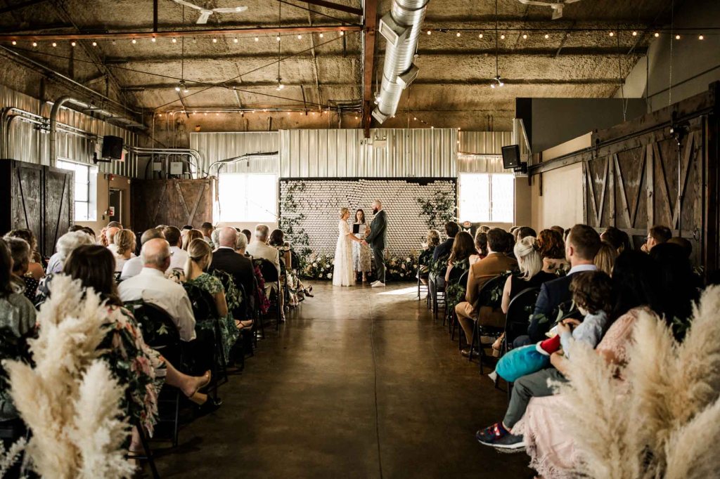 Wild Rose Brewery Calgary Wedding Photographer, couple on their wedding day at Bowmont Park, the Botanical Gardens of Silver Springs and Wild Rose Brewery