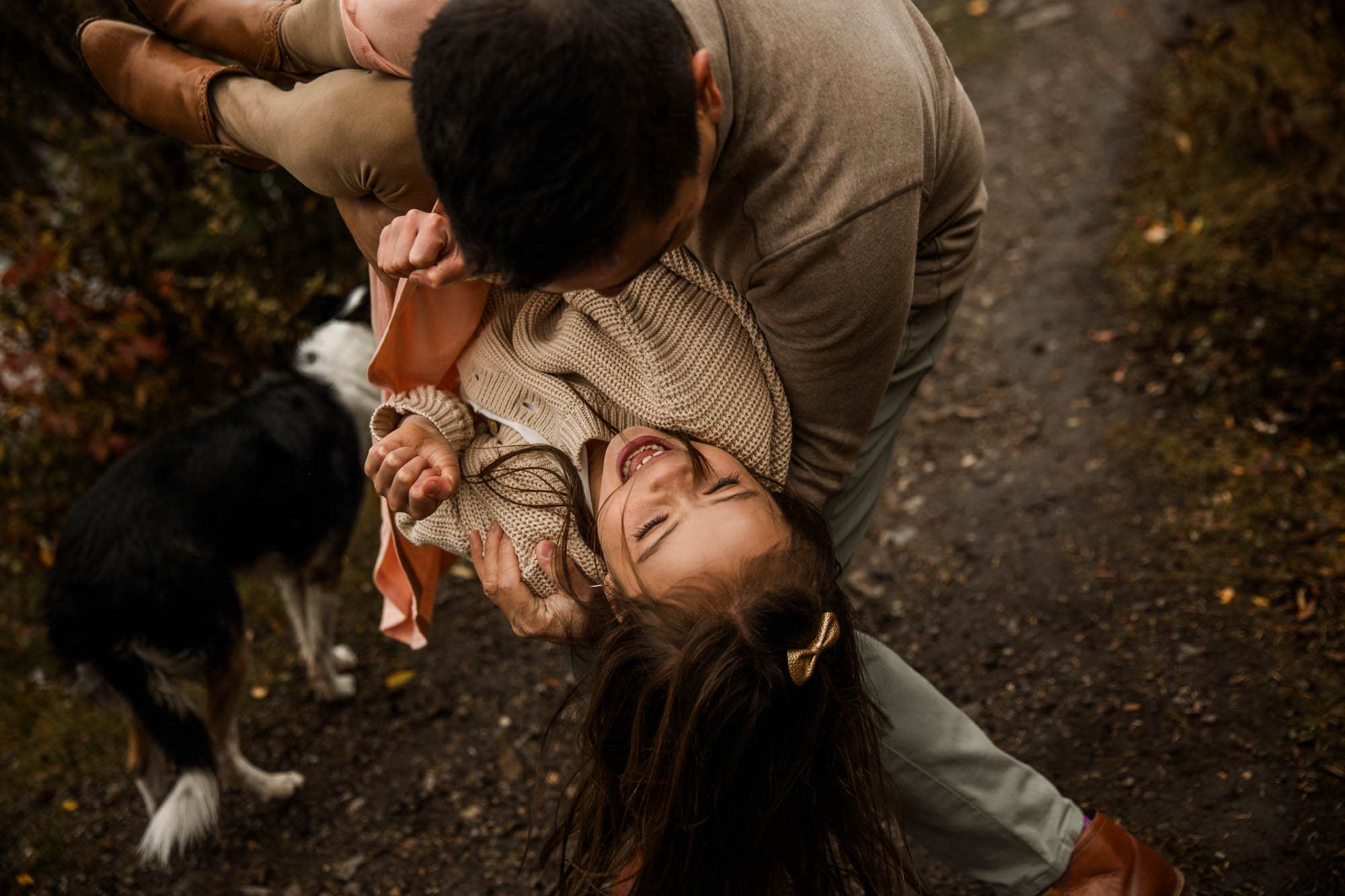 Calgary, Banff, Canmore, Kananaskis Country family photographer, family in front of the mountains in Kananaksis Country during their photoshoot
