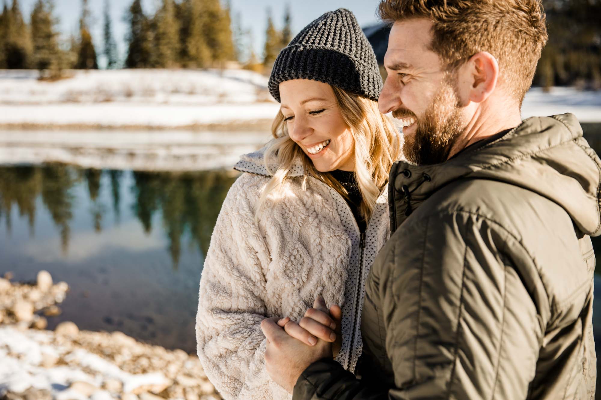 Calgary, Kananaskis Country, Banff lifestyle family photographer, family in the mountains in Kananaskis Country during a winter mini photo session