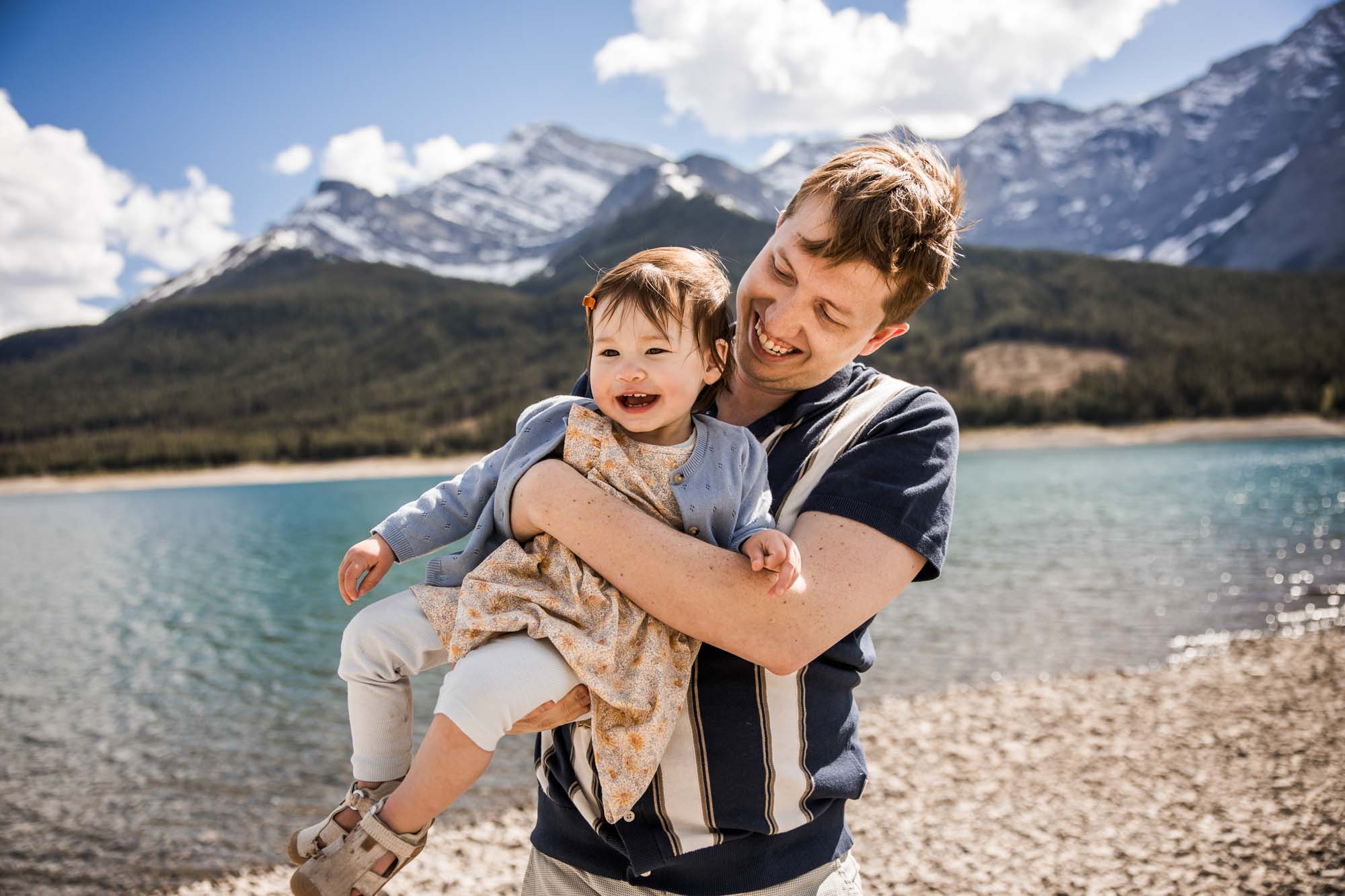 Calgary, Kananaskis Country, Canmore, Banff family photographer, family during their photoshoot in the mountains in Kananaskis Country