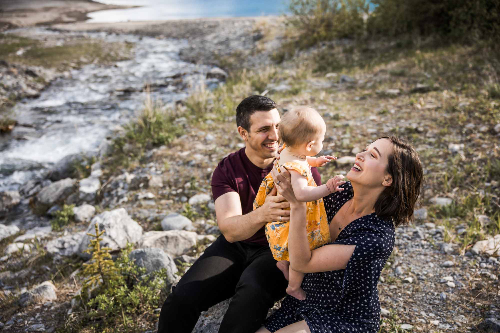 Calgary, Kananaskis Country, Canmore, Banff family photographer, family during their photoshoot in the mountains in Kananaskis Country