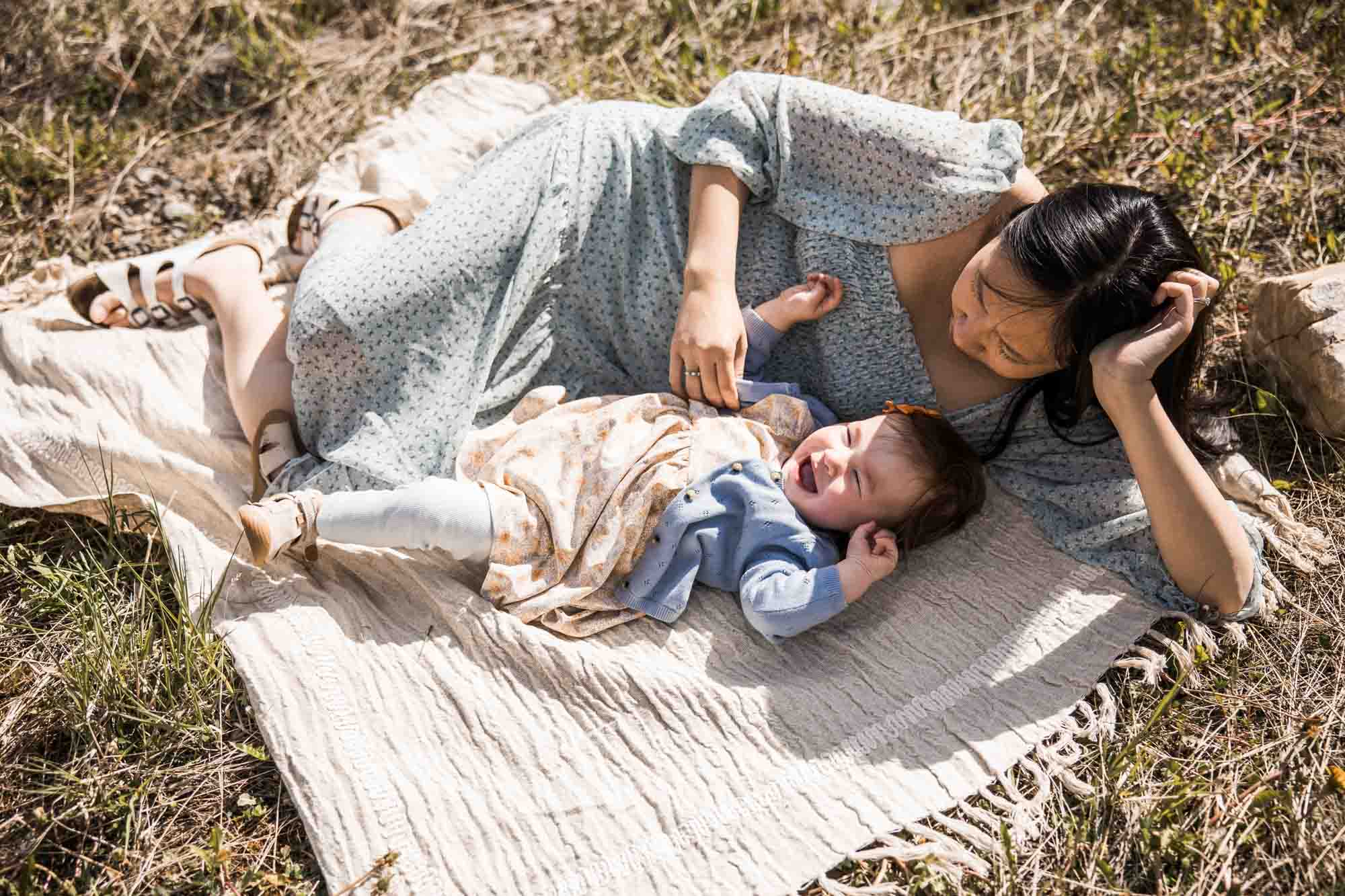 Calgary, Kananaskis Country, Canmore, Banff family photographer, family during their photoshoot in the mountains in Kananaskis Country