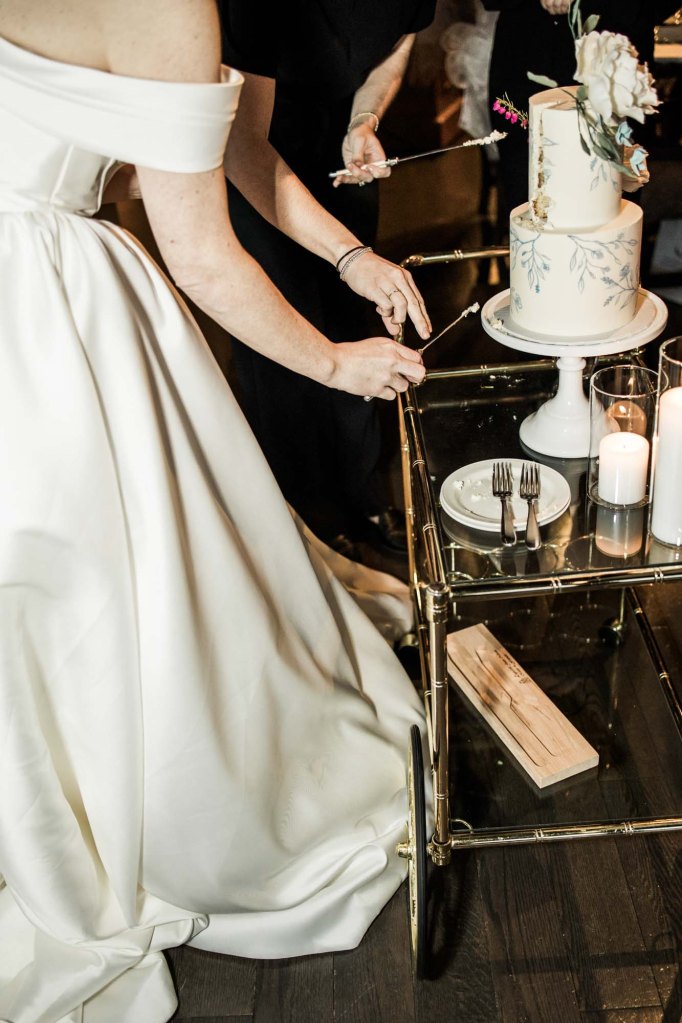 Calgary wedding photographer, intimate restaurant wedding, micro wedding, Lake House on Lake Bonavista, Palliser Hotel downtown