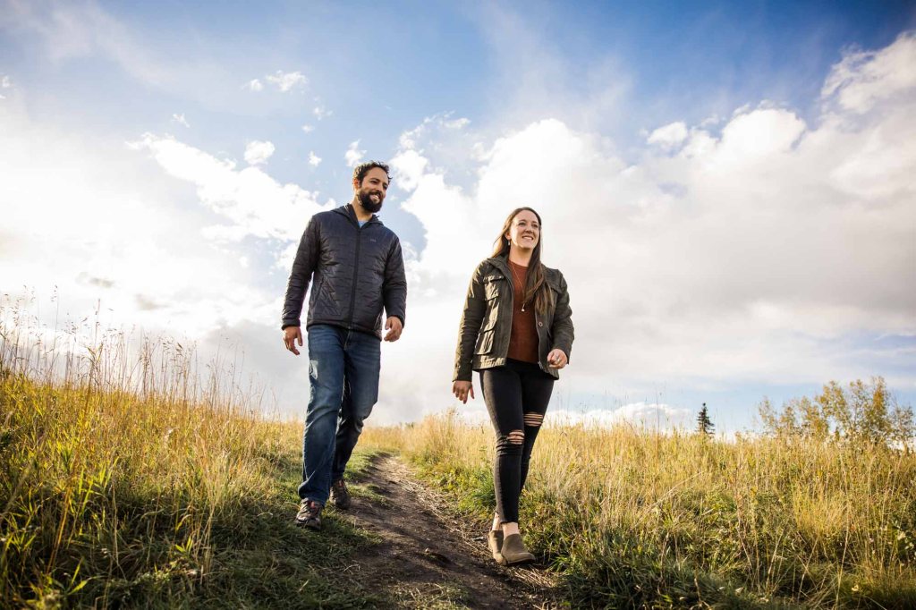 Calgary and Kananaskis branding and headshot photographer, photoshoot for Parks of Calgary at Fish Creek Park during a mini session