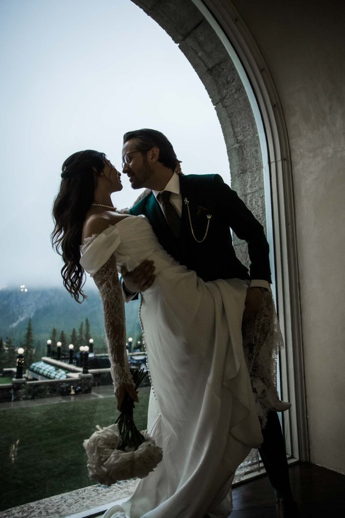 Calgary, Banff, Canmore, wedding photographer, documentary and editorial style wedding photography, intimate, micro, Banff Springs Hotel, Ivor Petrak Room