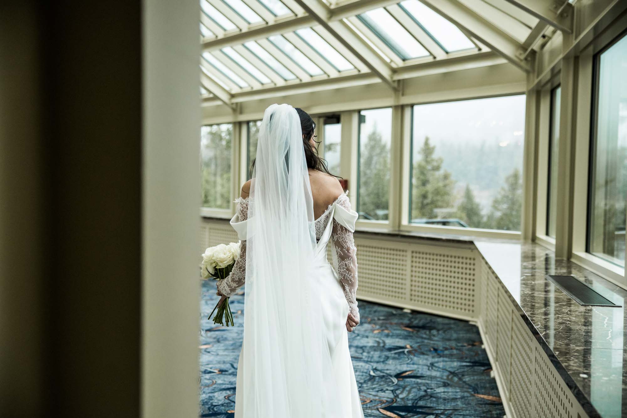 Calgary, Banff, Canmore, wedding photographer, documentary and editorial style wedding photography, intimate, micro, Banff Springs Hotel, Ivor Petrak Room