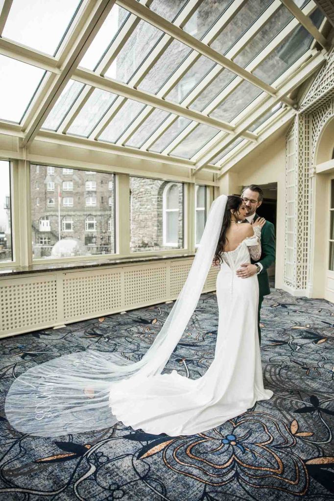 Calgary, Banff, Canmore, wedding photographer, documentary and editorial style wedding photography, intimate, micro, Banff Springs Hotel, Ivor Petrak Room