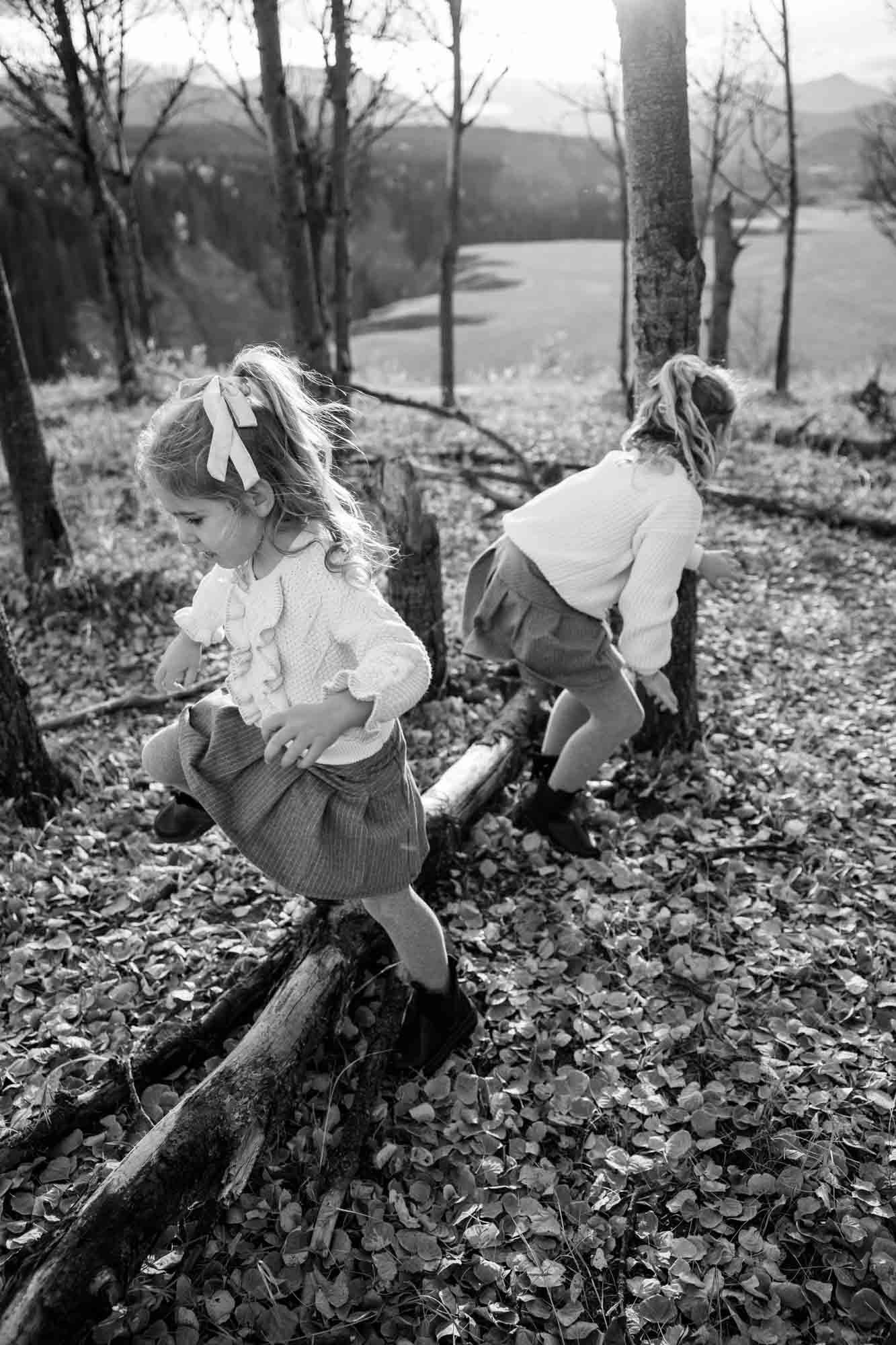 Calgary, Banff, Canmore, Kananaskis lifestyle family photographer, family in the mountains at sunset suring their photoshoot, with real candid documentary style