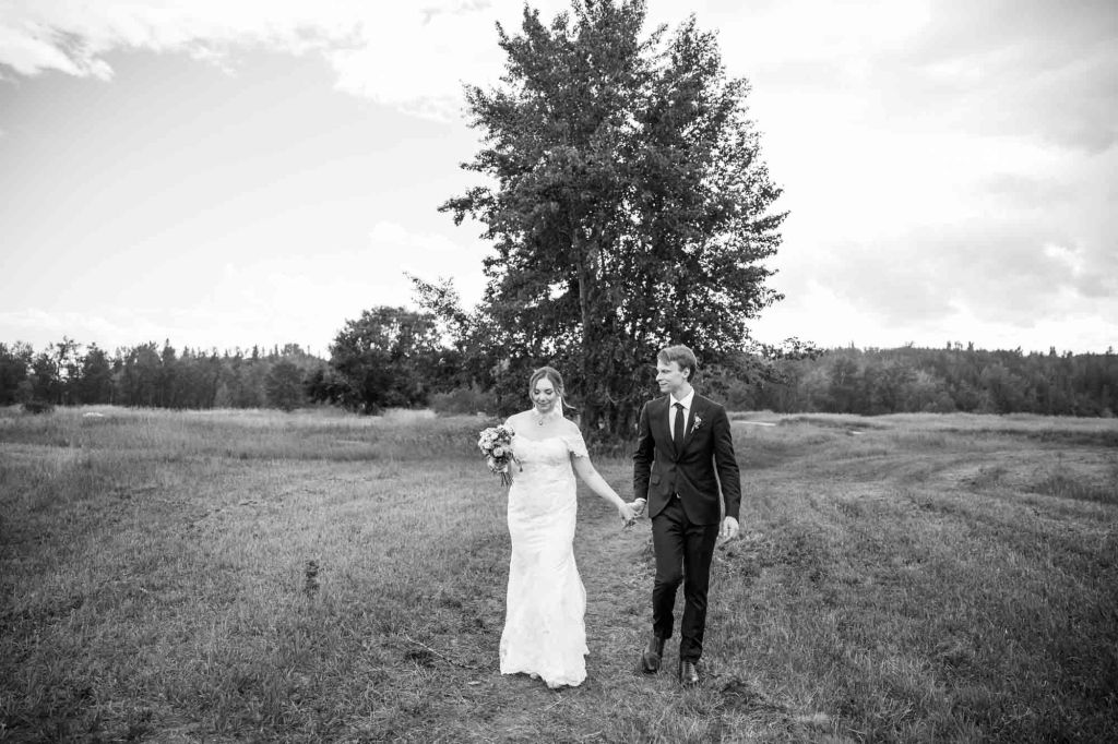 Calgary, Banff, Canmore wedding photographer, intimate, documentary style wedding, editorial, backyard