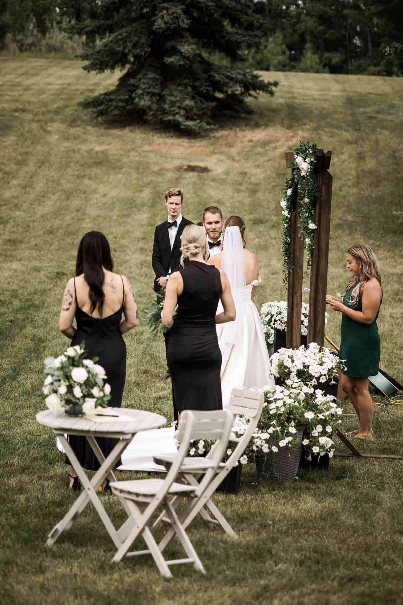 Calgary, Banff, Canmore wedding photographer, intimate, documentary style wedding photography, micro, backyard