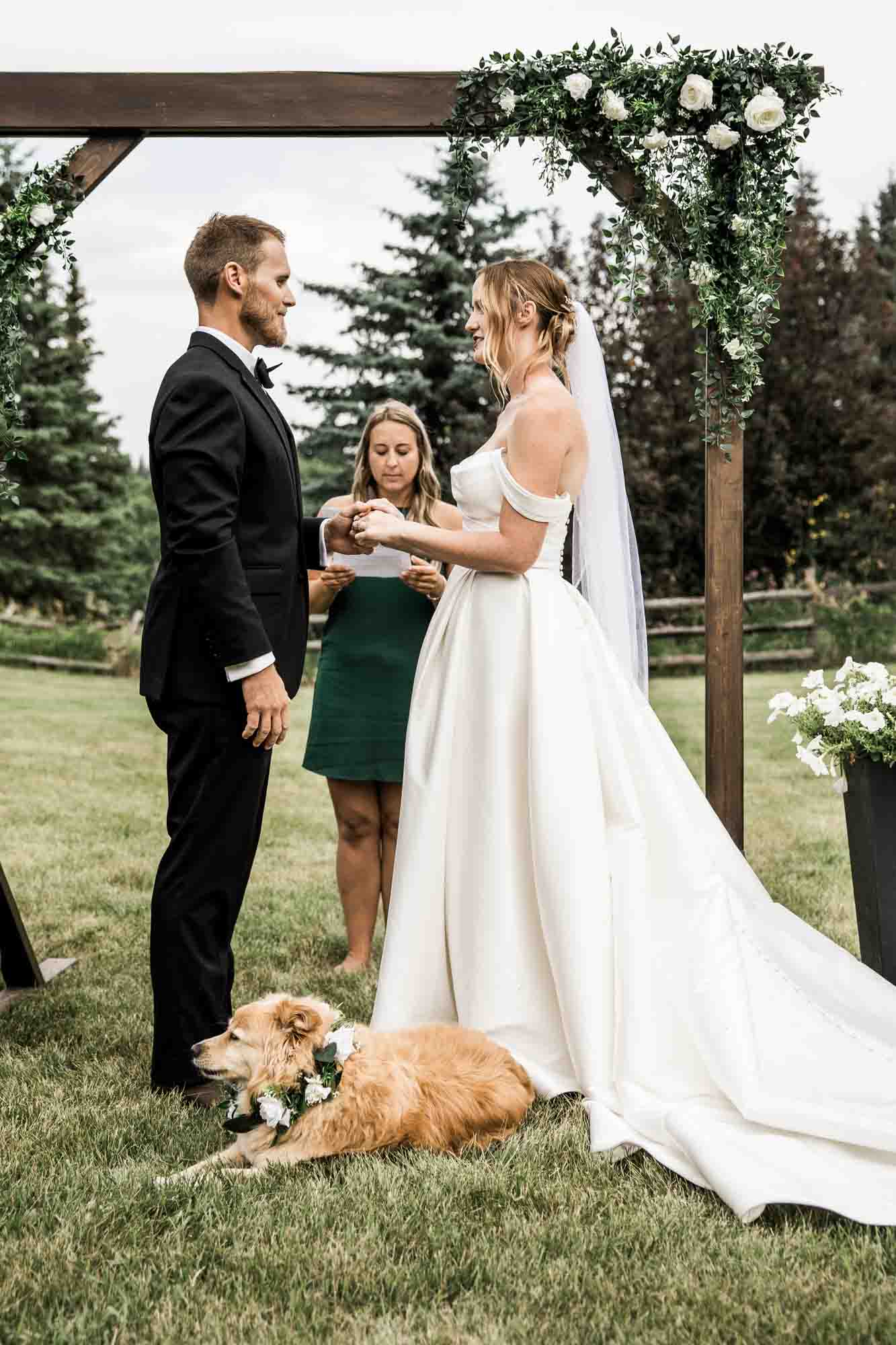 Calgary, Banff, Canmore wedding photographer, intimate, documentary style wedding photography, micro, backyard