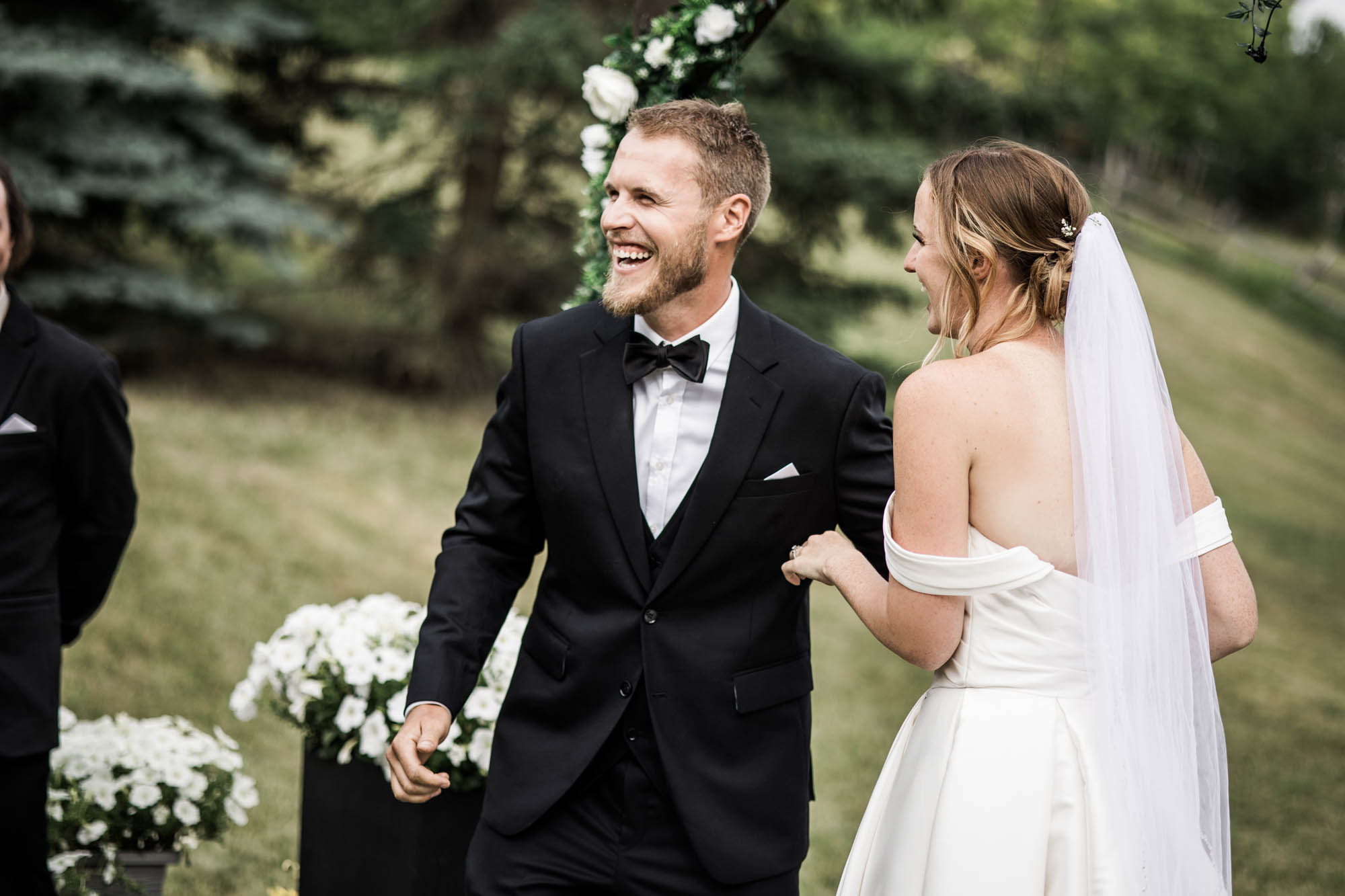 Calgary, Banff, Canmore wedding photographer, intimate, documentary style wedding photography, micro, backyard