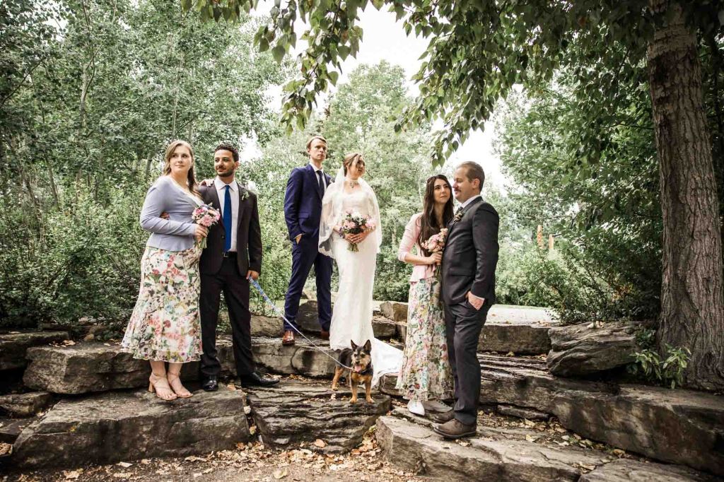 Calgary, Banff, Canmore wedding photographer, intimate, documentary style wedding, editorial, backyard