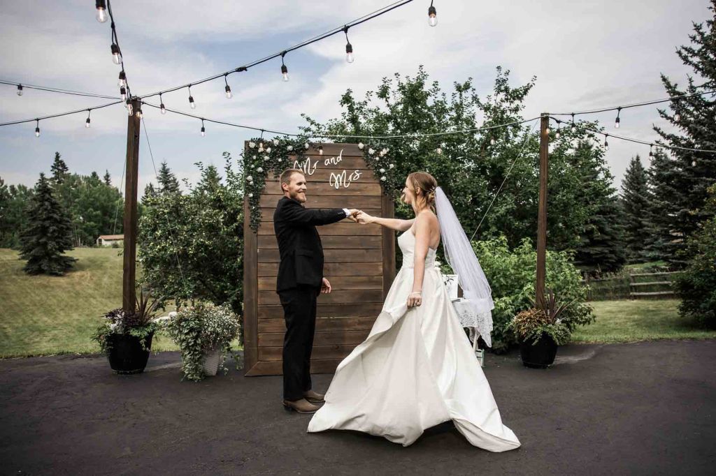 Calgary, Banff, Canmore wedding photographer, intimate, documentary style wedding photography, micro, backyard