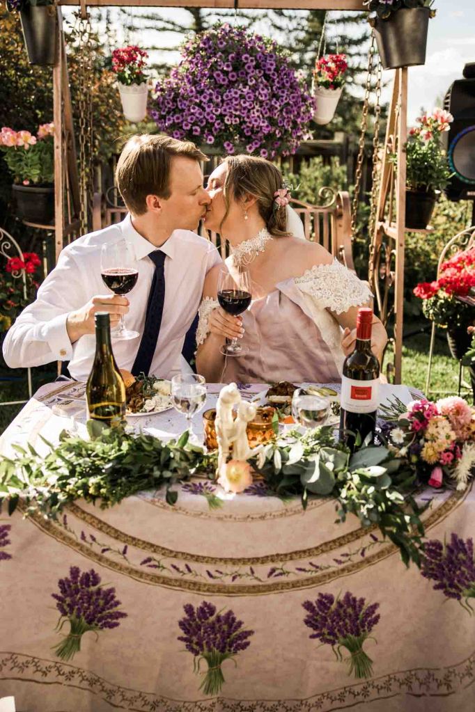 Calgary, Banff, Canmore wedding photographer, intimate, documentary style wedding, editorial, backyard