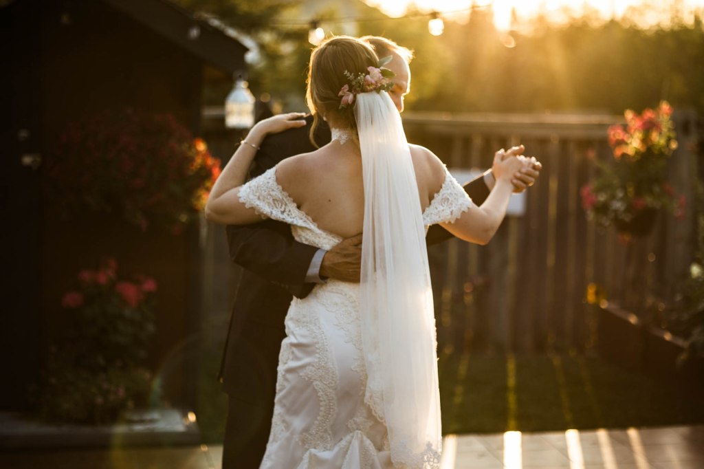 Calgary, Banff, Canmore wedding photographer, intimate, documentary style wedding, editorial, backyard